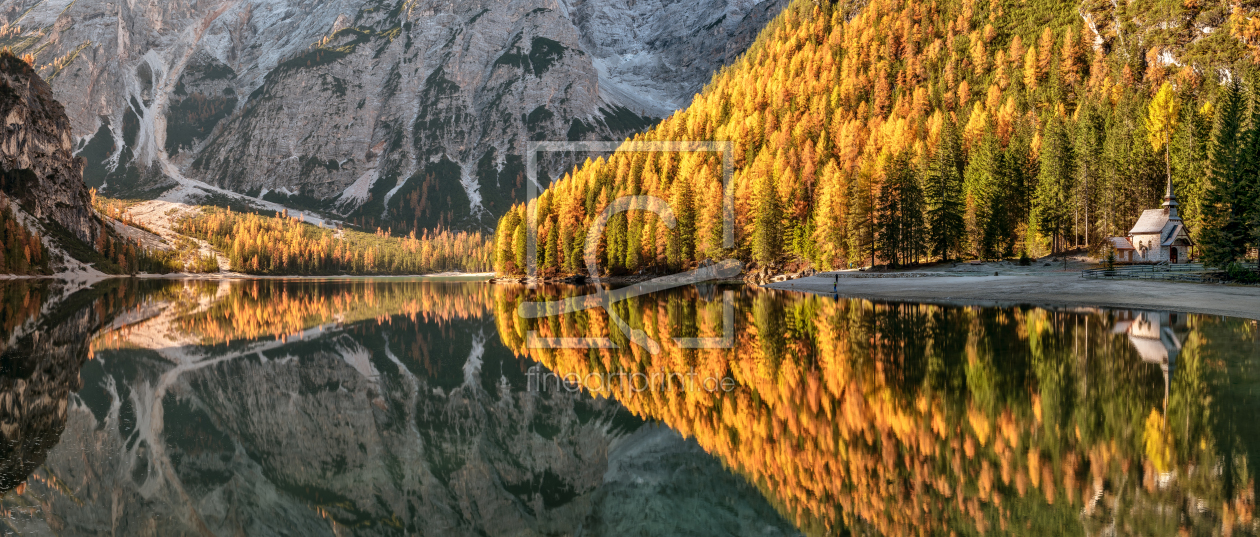Bild-Nr.: 12914089 Herbst am Pragser Wildsee erstellt von Achim Thomae