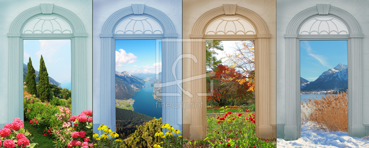 Bild-Nr.: 12914369 Vier Jahreszeiten Collage erstellt von SusaZoom