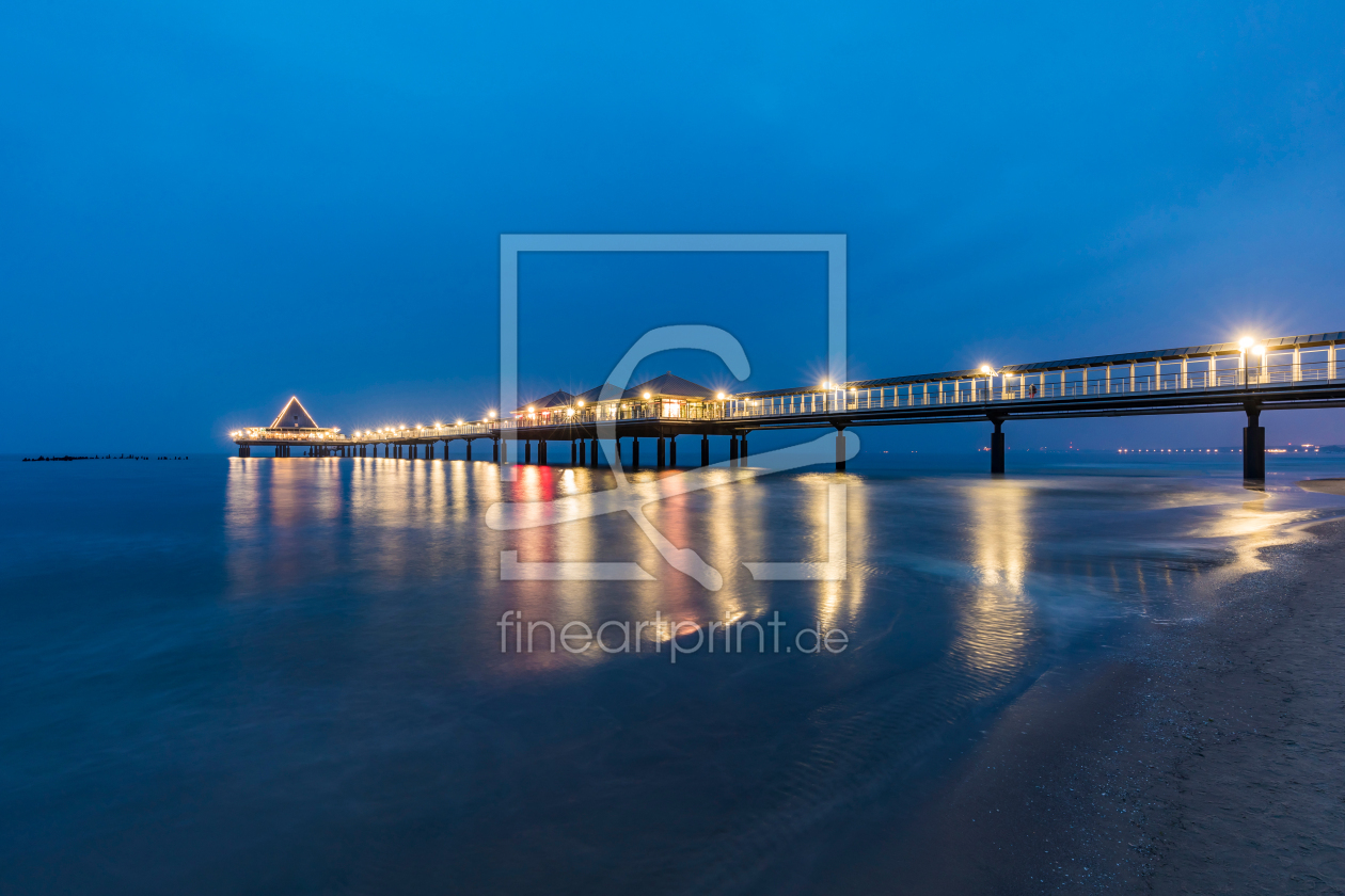 Bild-Nr.: 12914395 Seebrücke Heringsdorf auf Usedom an der Ostsee erstellt von dieterich