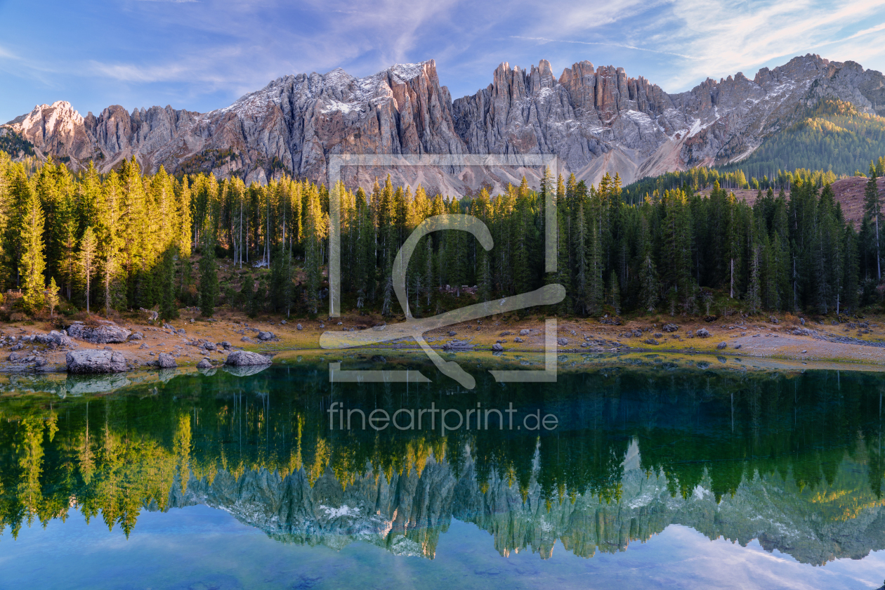 Bild-Nr.: 12914509 Karersee Südtirol erstellt von Achim Thomae