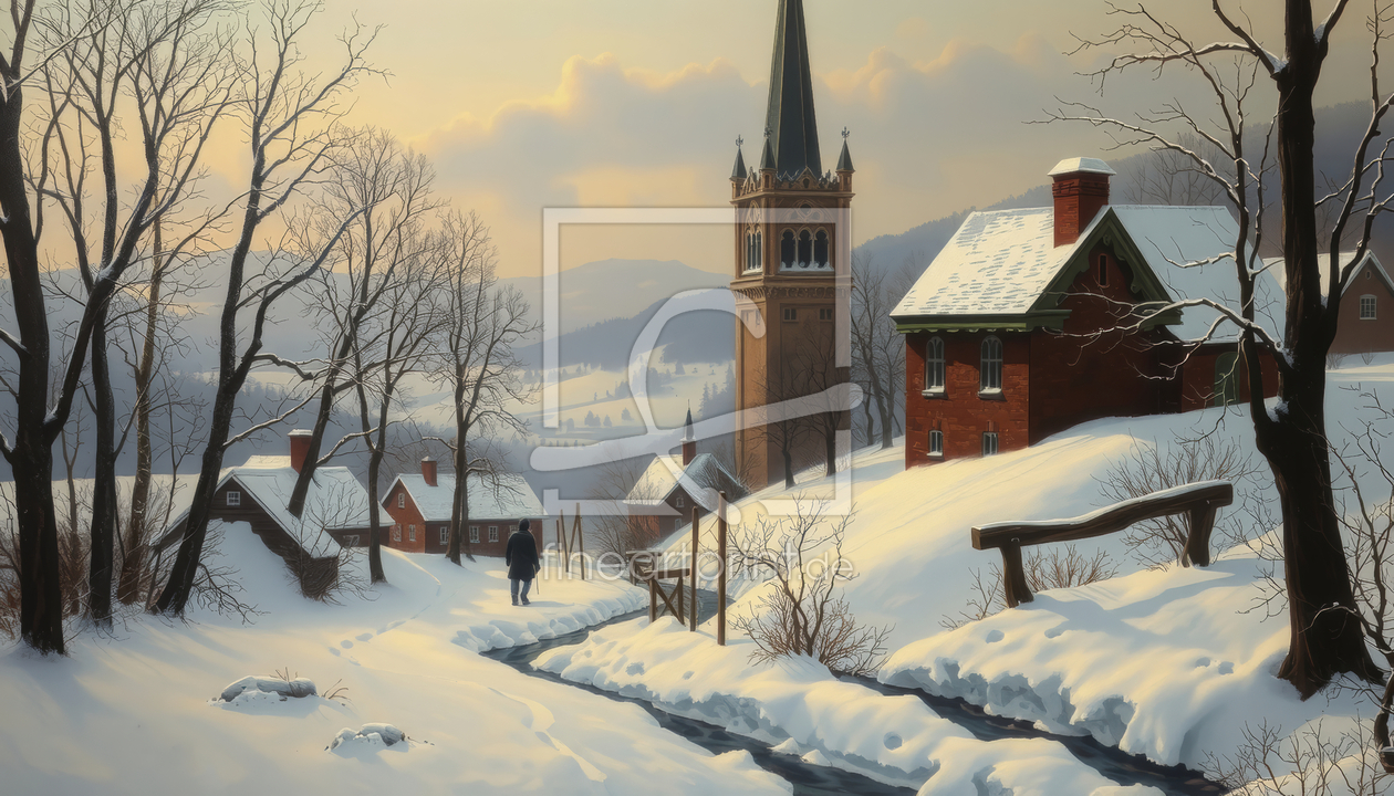 Bild-Nr.: 12914901 Weg nach Hause KI erstellt von XYRIUS