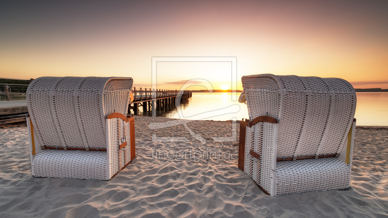 Bild-Nr.: 12915069 Sonnenuntergang Glücksburg erstellt von Nordbilder