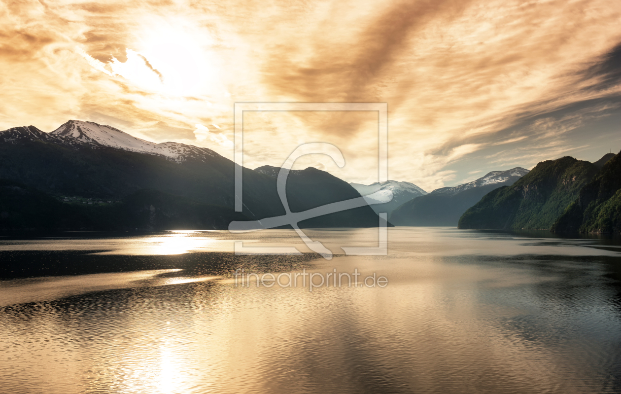 Bild-Nr.: 12915192 Geirangerfjord im Morgenlicht erstellt von Nordbilder