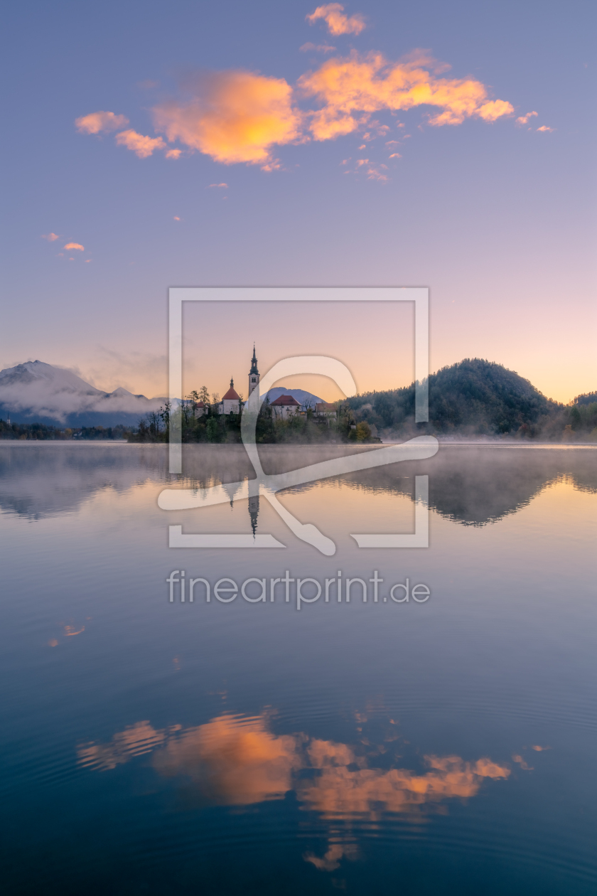 Bild-Nr.: 12915533 Sonnenaufgang am Bleder See erstellt von Achim Thomae