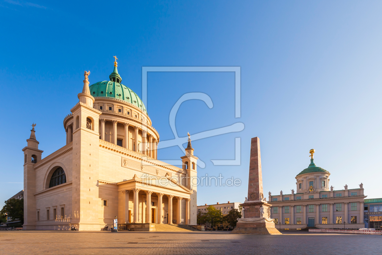 Bild-Nr.: 12915717 Nikolaikirche und Altes Rathaus in Potsdam erstellt von dieterich