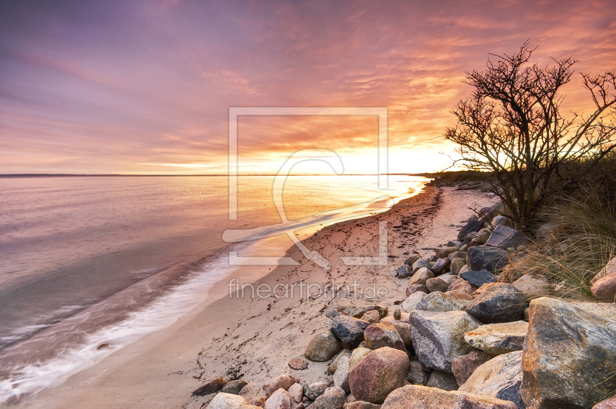 Bild-Nr.: 12915928 Goldenes Licht an der Ostseeküste erstellt von Nordbilder