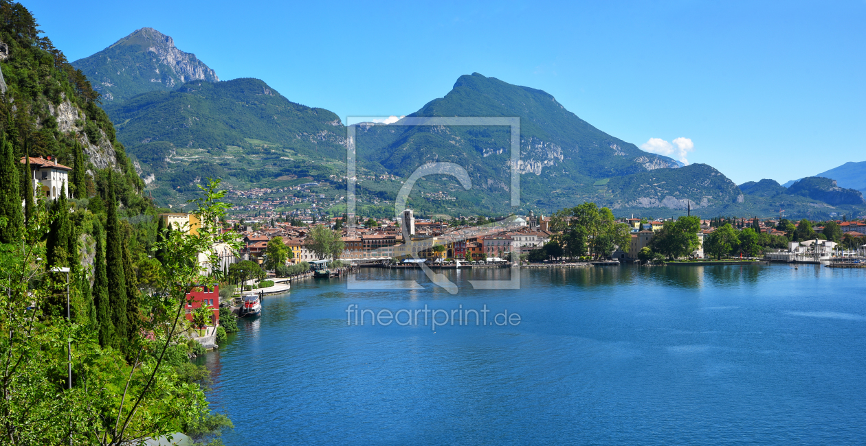 Bild-Nr.: 12916430 Riva del Garda Blick von der alten Ponalestraße erstellt von SusaZoom