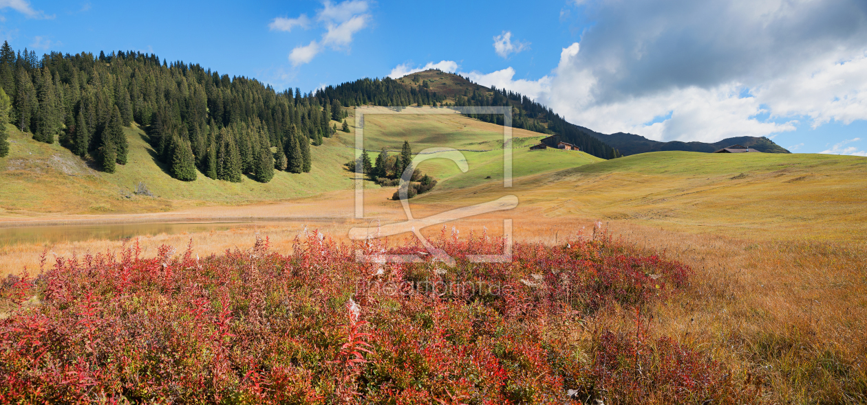 Bild-Nr.: 12916589 Stelsersee im Prättigau Herbstlandschaft erstellt von SusaZoom