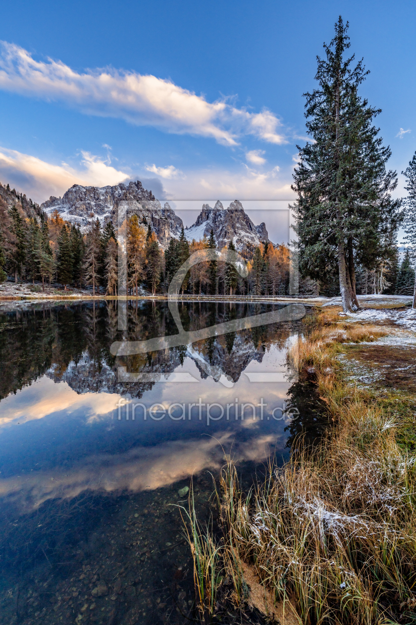 Bild-Nr.: 12916688 Herbst am Lago Antorno Dolomiten erstellt von Achim Thomae