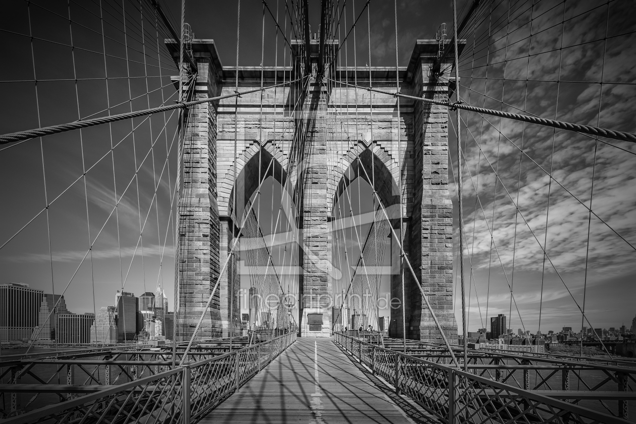 Bild-Nr.: 12917872 NEW YORK CITY Brooklyn Bridge im Detail erstellt von Melanie Viola
