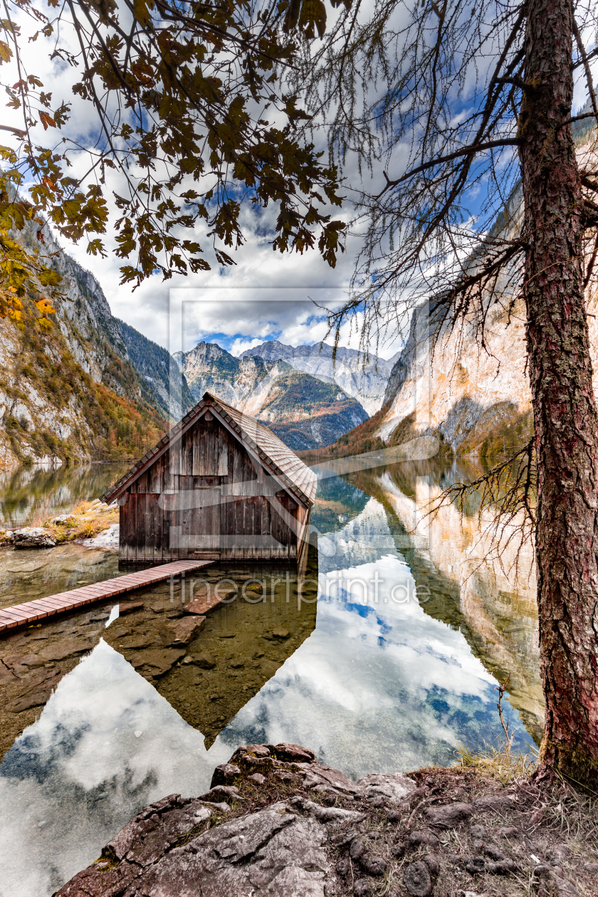 Bild-Nr.: 12917949 Bootshaus am Obersee erstellt von DirkR