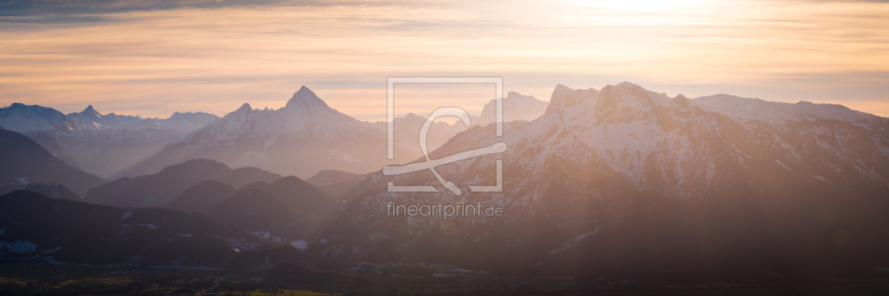 Bild-Nr.: 12918324 Berchtesgadener Alpen im Winterlicht erstellt von Martin Martin Wasilewski