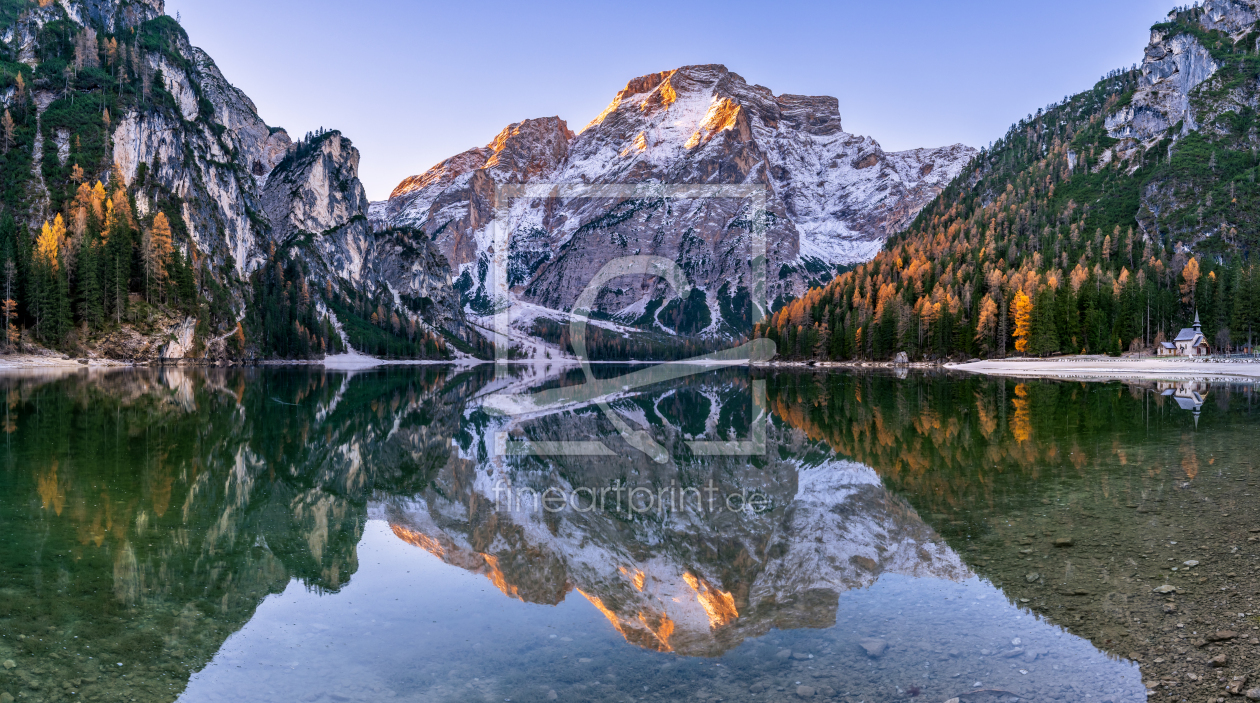 Bild-Nr.: 12918695 Pragser Wildsee im Herbst Südtirol erstellt von Achim Thomae