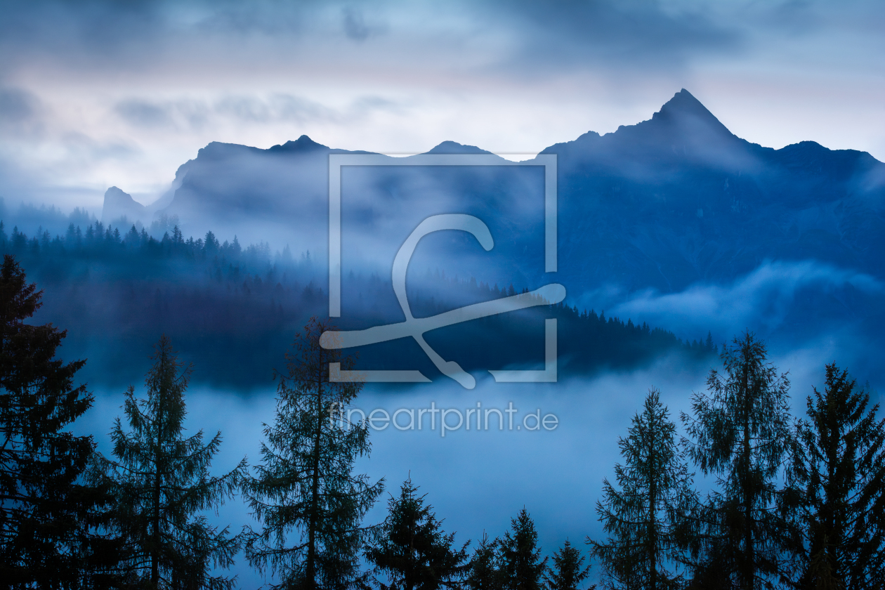 Bild-Nr.: 12919943 Steinernes Meer mit Schönfeldspitze im Nebel erstellt von Martin Martin Wasilewski