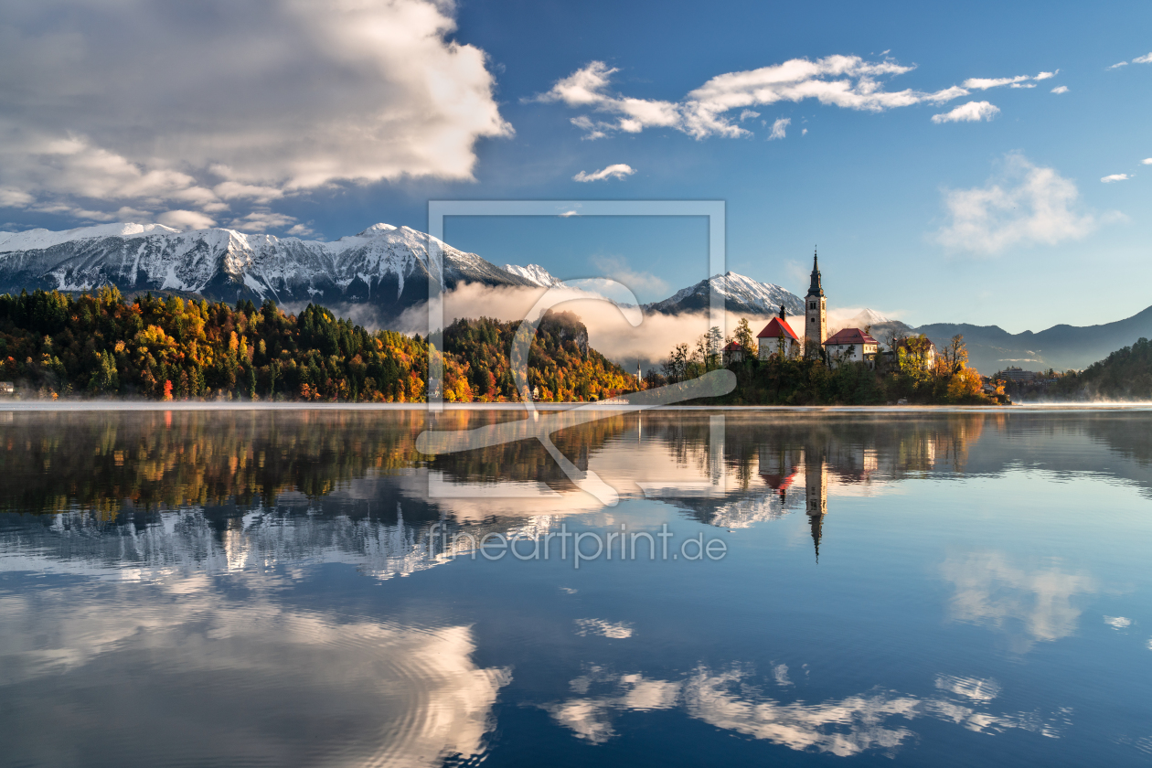 Bild-Nr.: 12920644 Herbst am Bleder See Slowenien erstellt von Achim Thomae