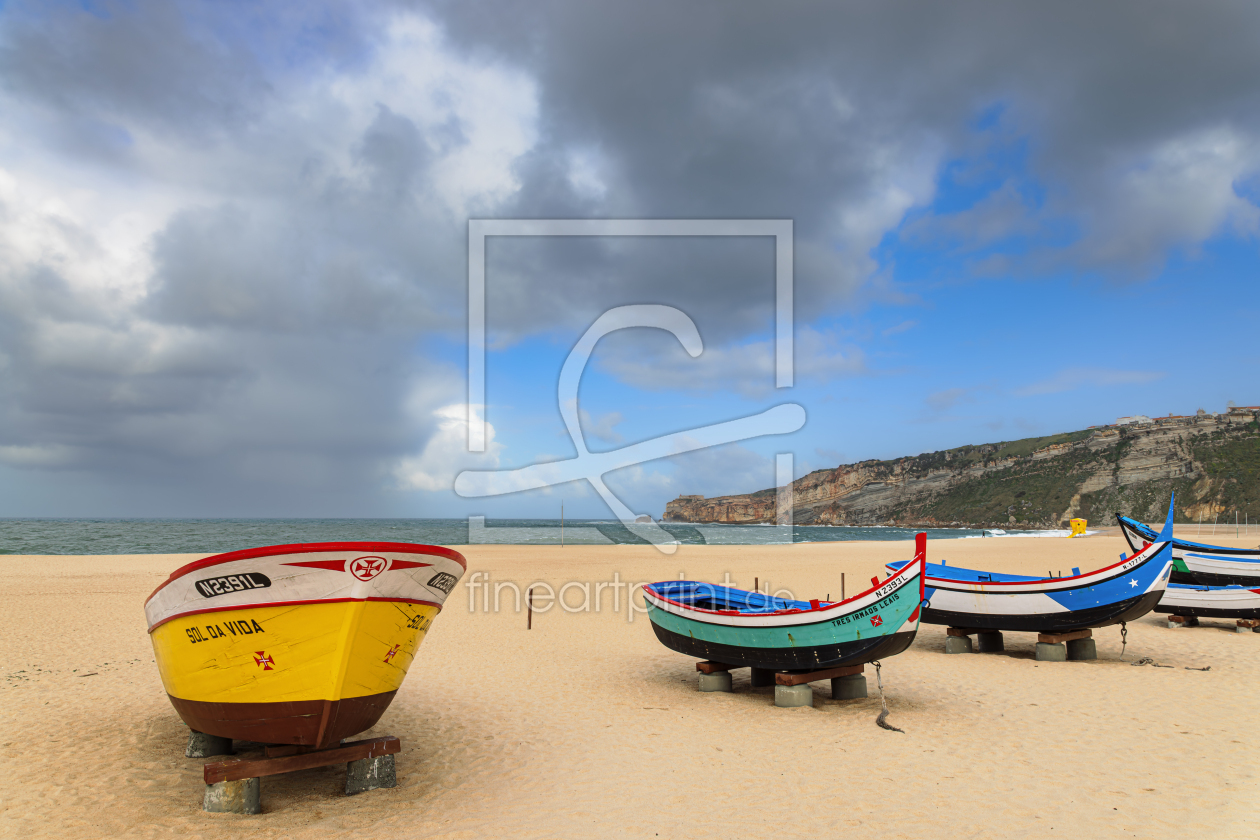 Bild-Nr.: 12922282 Fischerboote in Nazare erstellt von DirkR