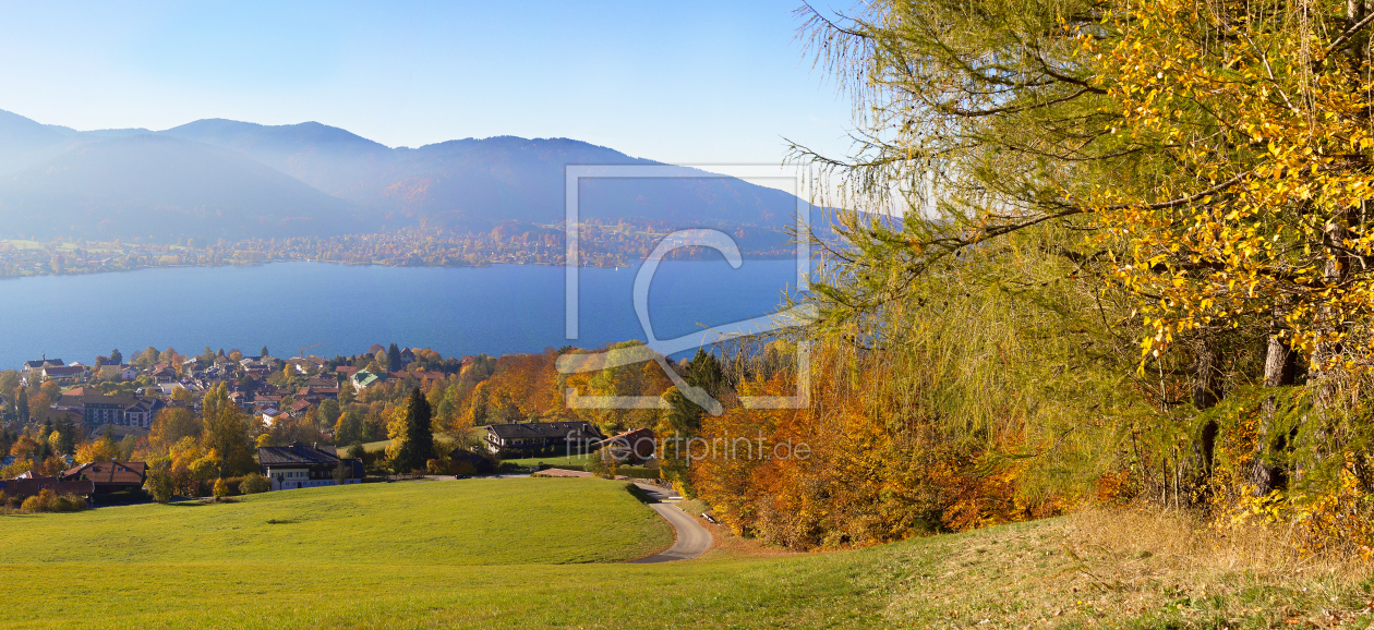 Bild-Nr.: 12923597 Tegernseeblick vom Auerweg erstellt von SusaZoom