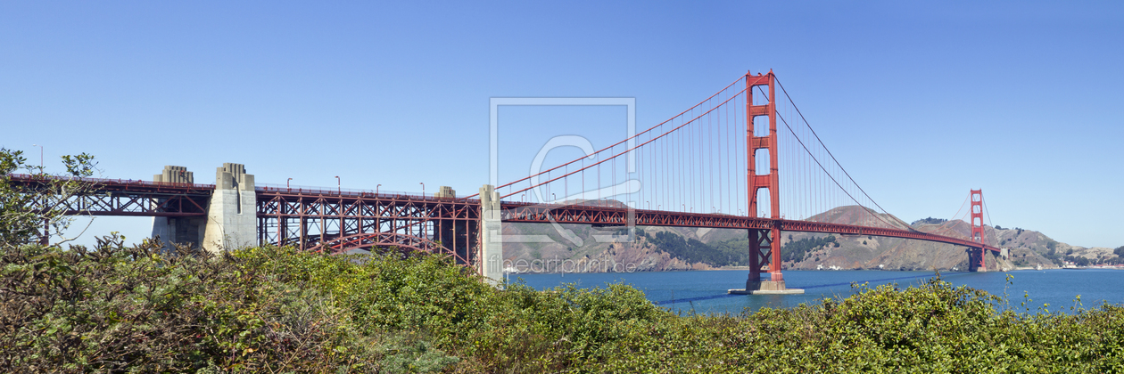 Bild-Nr.: 12924329 Golden Gate Bridge Panorama Impression erstellt von Melanie Viola