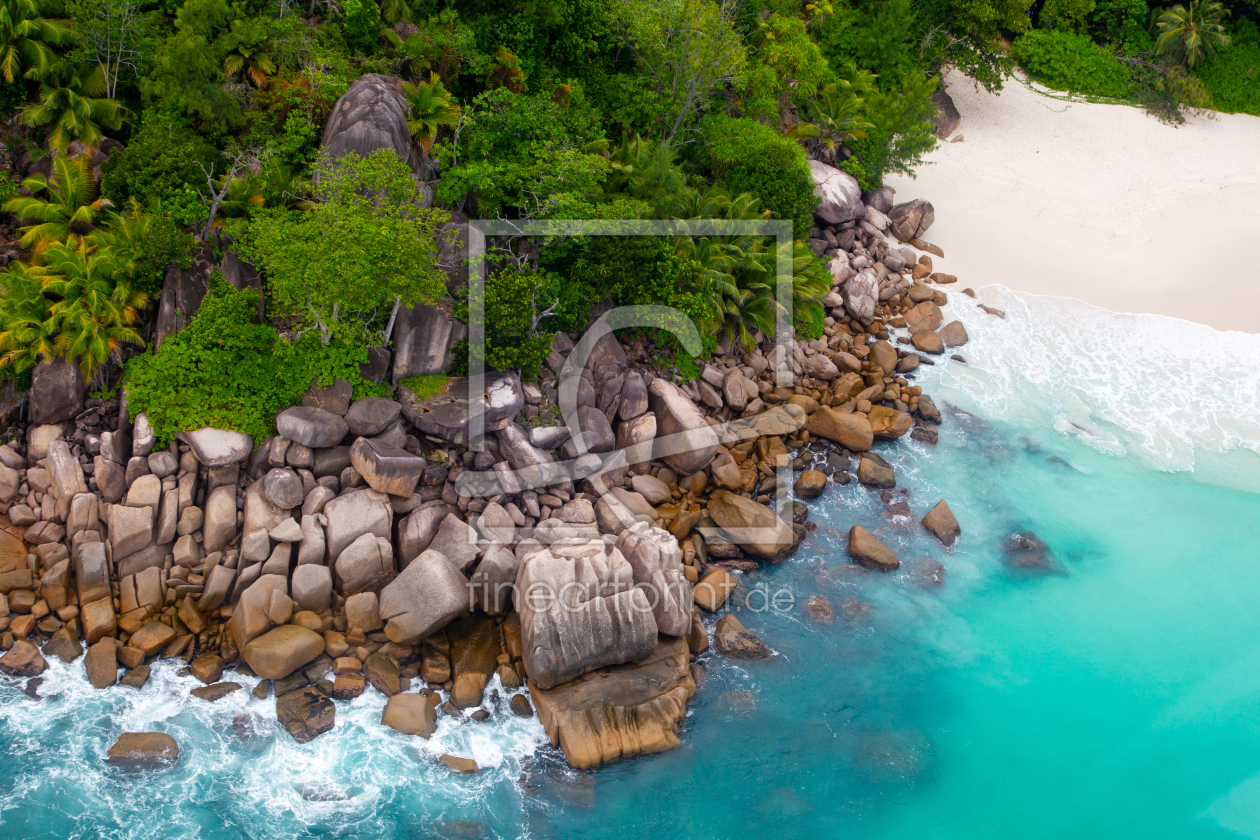 Bild-Nr.: 12924767 Strand auf den Seychellen erstellt von DirkR