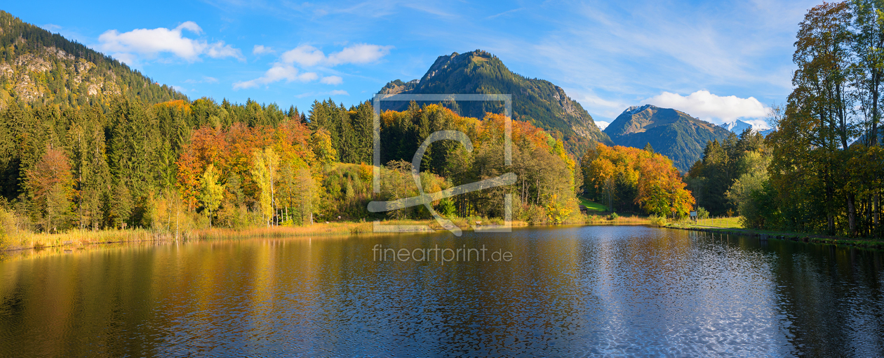 Bild-Nr.: 12924875 Idyllischer Moorweiher Oberstdorf im Herbst erstellt von SusaZoom