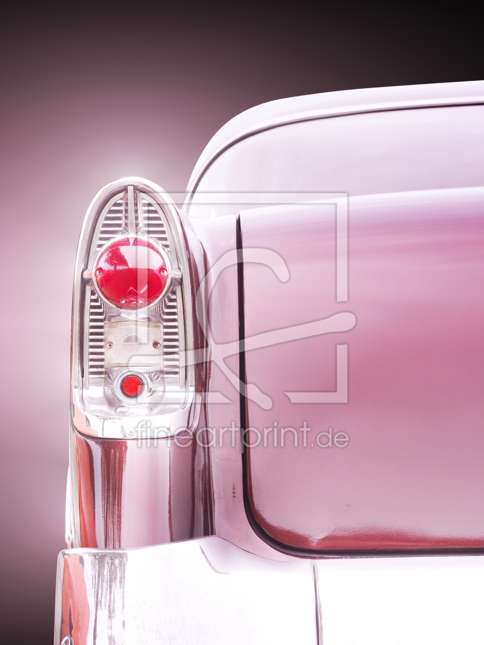 Bild-Nr.: 12925597 Amerikanischer Oldtimer Bel Air 1956 Rücklicht erstellt von Beate Gube