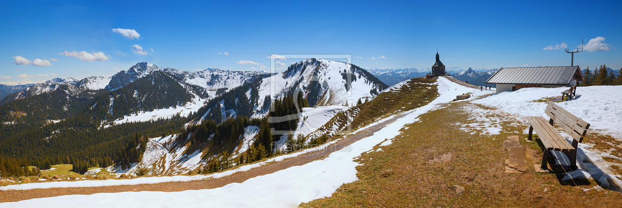 Bild-Nr.: 12927822 Rastbank am Wallberg erstellt von SusaZoom