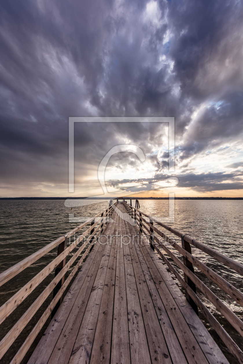 Bild-Nr.: 12927840 Sonnenuntergang am Ammersee erstellt von Achim Thomae