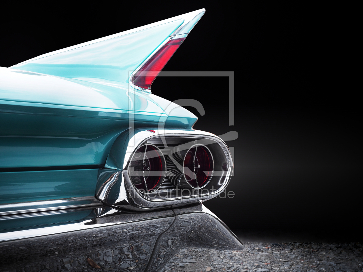 Bild-Nr.: 12928631 Amerikanischer Oldtimer Sedan Deville 1961 Heck erstellt von Beate Gube