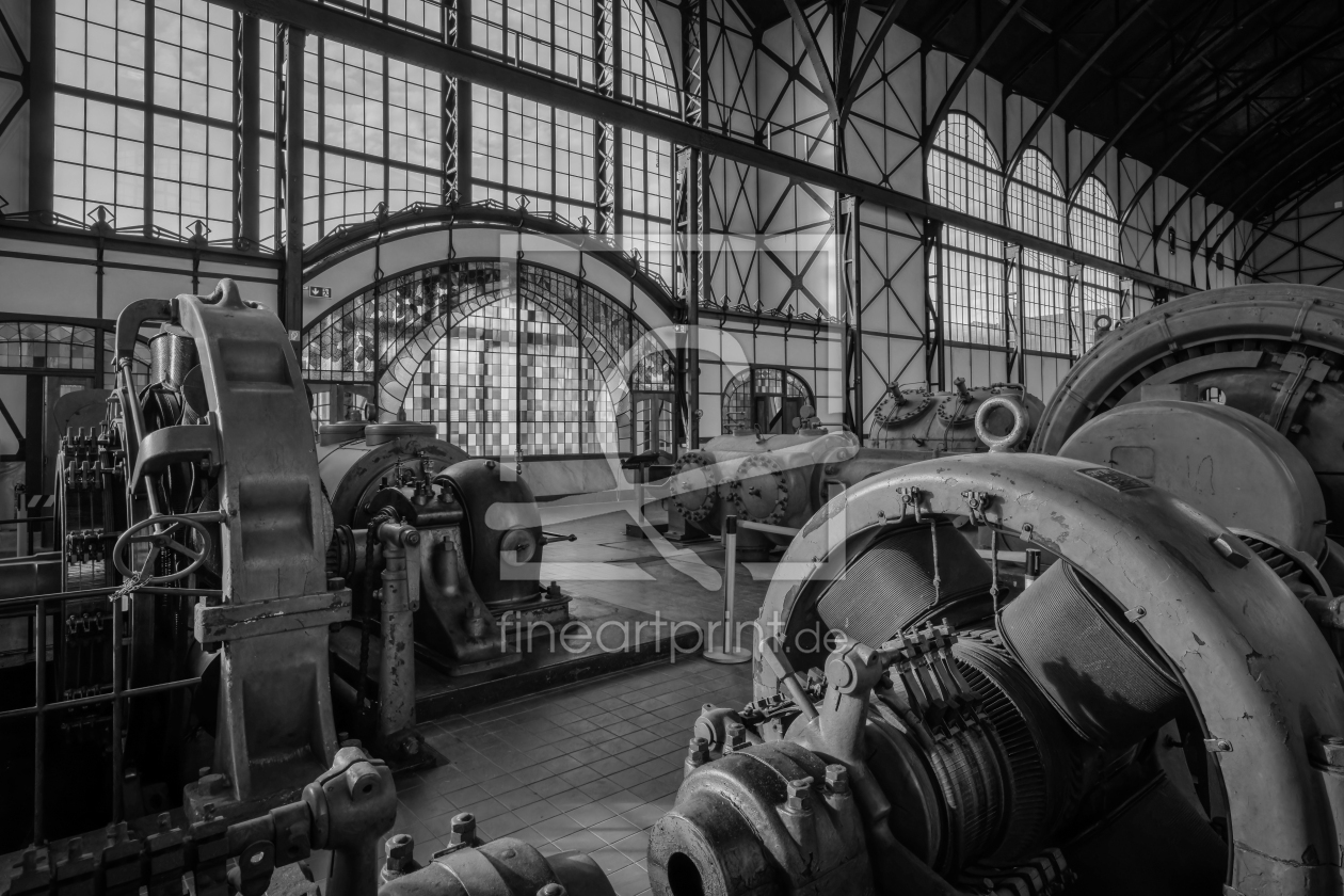 Bild-Nr.: 12931676 innenansicht einer Maschinenhalle in Dortmund erstellt von volker heide