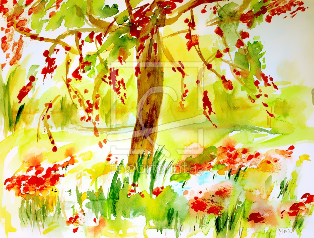 Bild-Nr.: 12932244 Garten im Frühlinf erstellt von M.A. Ziehr