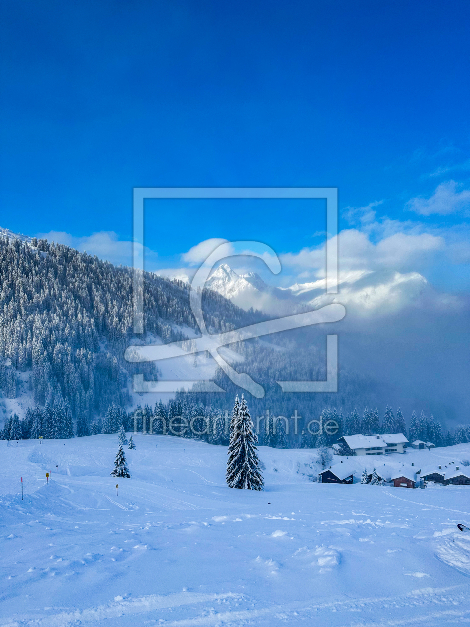 Bild-Nr.: 12932702 Winterlandschaft im Montafon erstellt von DirkR