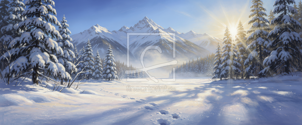 Bild-Nr.: 12933535 Winter Impression KI erstellt von XYRIUS