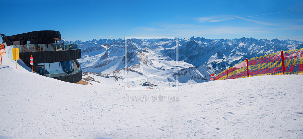 Bild-Nr.: 12933869 Skigebiet und Restaurant am Nebelhorn Oberstdorf erstellt von SusaZoom