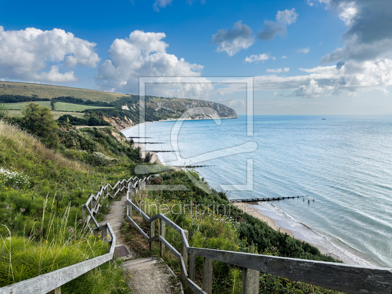 Bild-Nr.: 12934107 Swanage Bay erstellt von DirkR