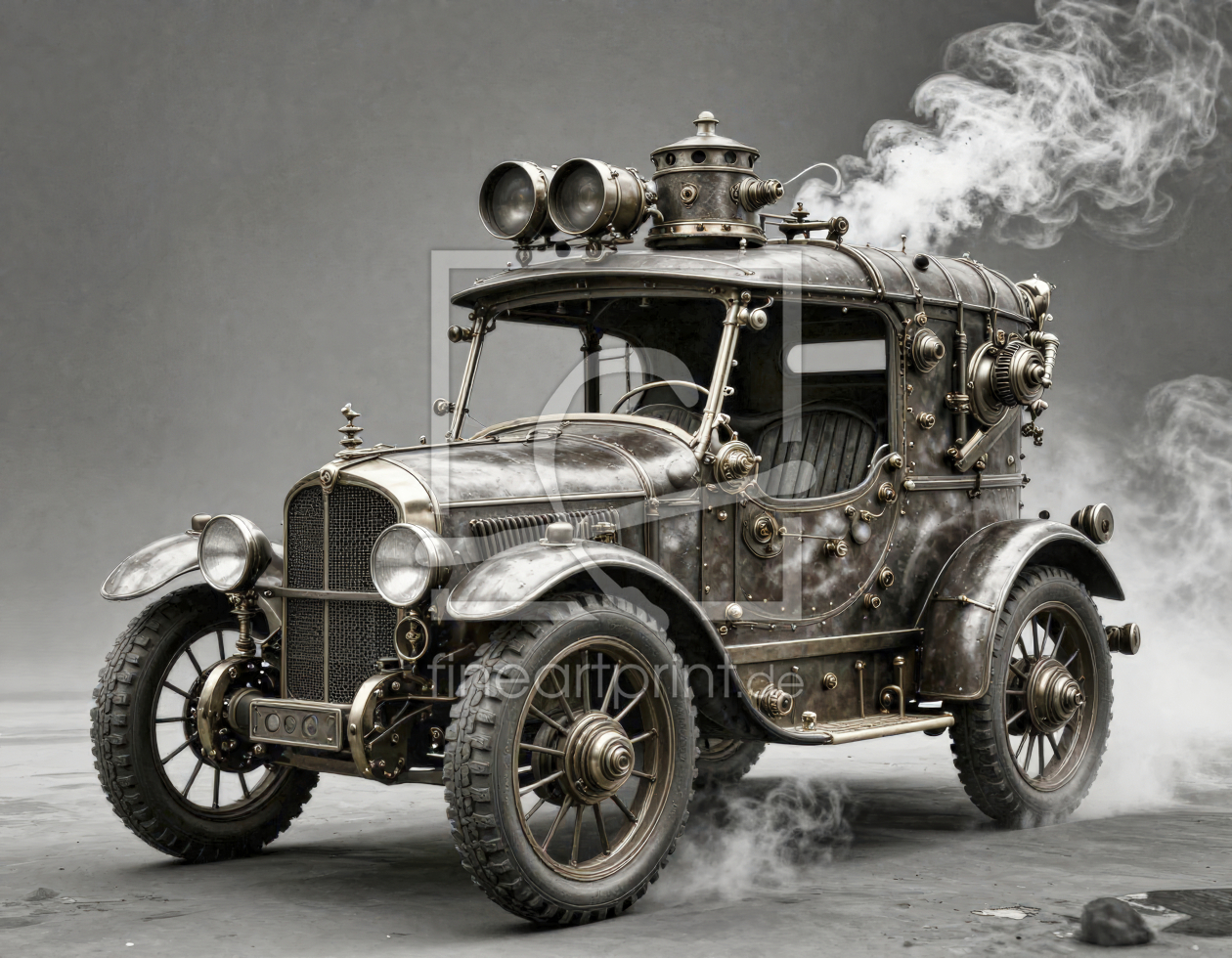 Bild-Nr.: 12935142 Oldtimer Steampunk KI erstellt von XYRIUS