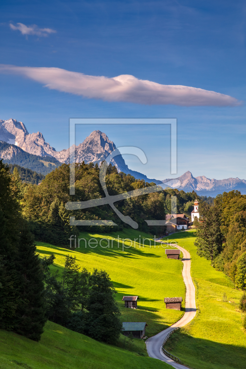 Bild-Nr.: 12935598 Zugspitzblick in Oberbayern erstellt von Achim Thomae
