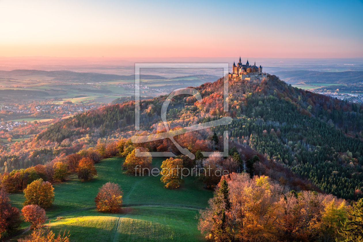 Bild-Nr.: 12935681 Sonnenuntergang auf der Schwäbischen Alb erstellt von Achim Thomae