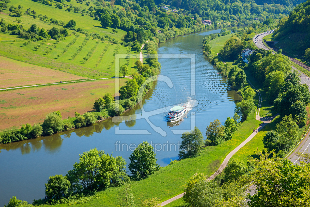 Bild-Nr.: 12935830 Schifffahrt auf dem Neckar erstellt von SusaZoom