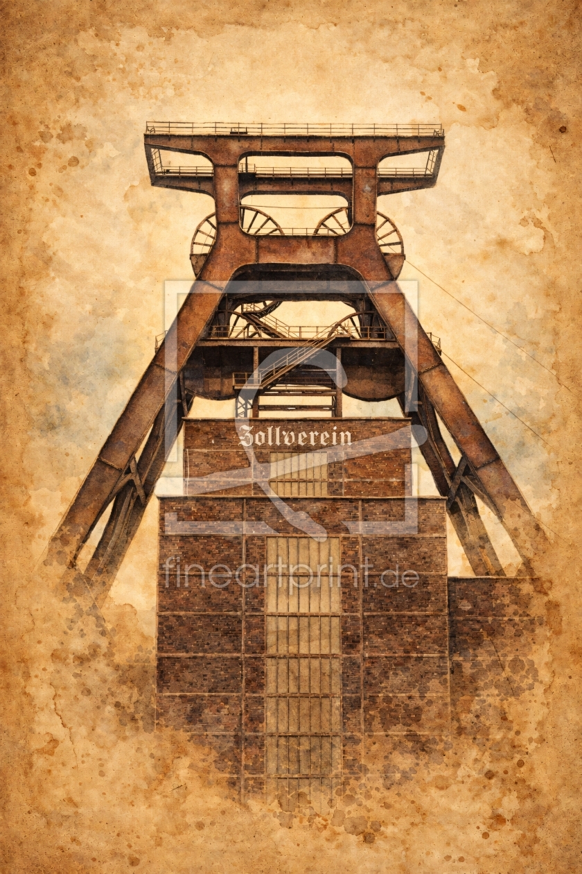 Bild-Nr.: 12937511 Industriekultur Zollverein  KI erstellt von gabii40