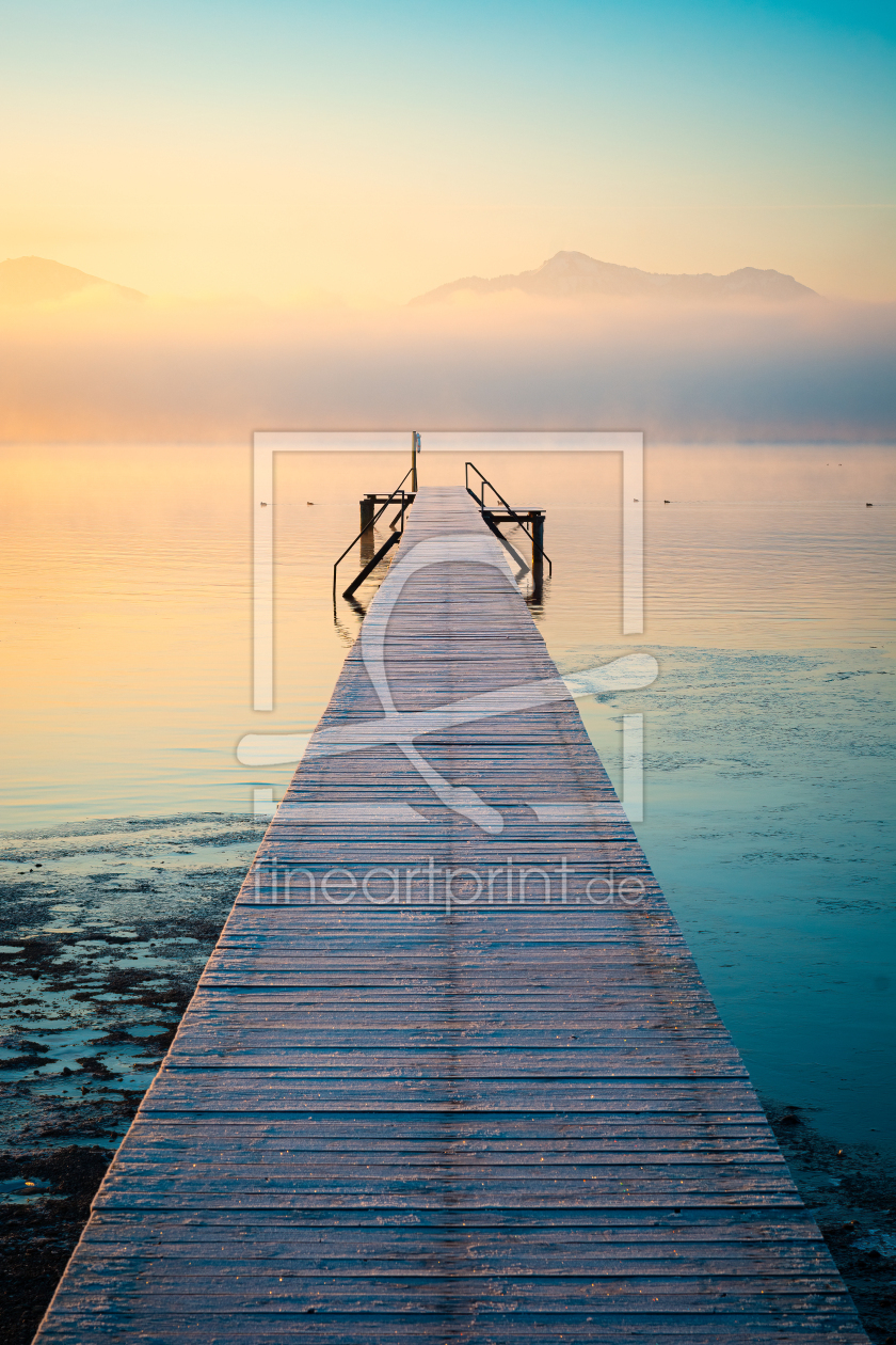 Bild-Nr.: 12937814 Frost am Chiemsee erstellt von Martin Martin Wasilewski