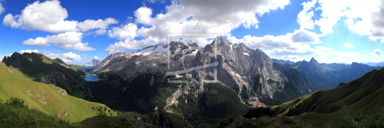 Bild-Nr.: 12938302 Marmolata Panorama erstellt von Gerhard Albicker