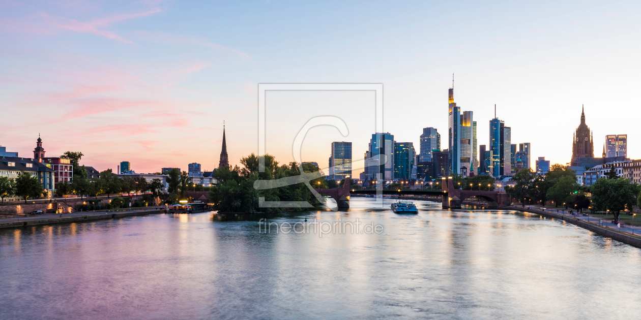 Bild-Nr.: 12938640 Skyline mit dem Bankenviertel in Frankfurt am Main erstellt von dieterich