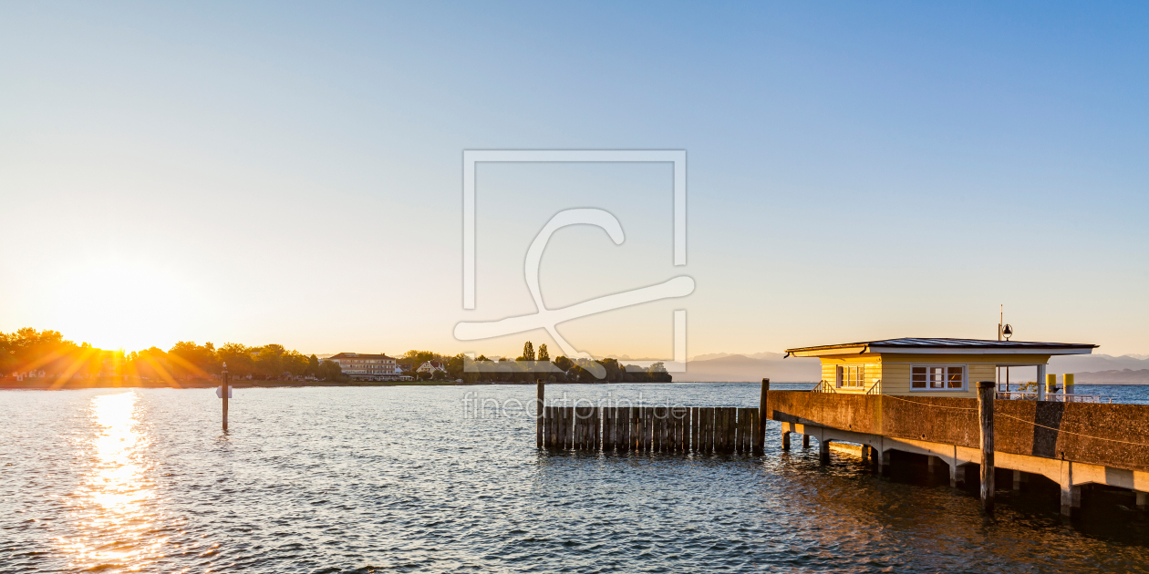 Bild-Nr.: 12939018 Langenargen am Bodensee bei Sonnenaufgang erstellt von dieterich