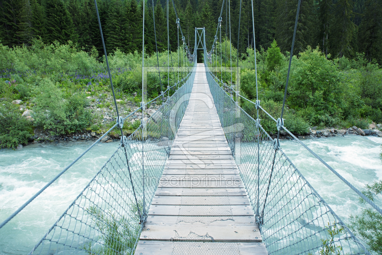 Bild-Nr.: 12939279 Hängebrücke Monbiel erstellt von SusaZoom