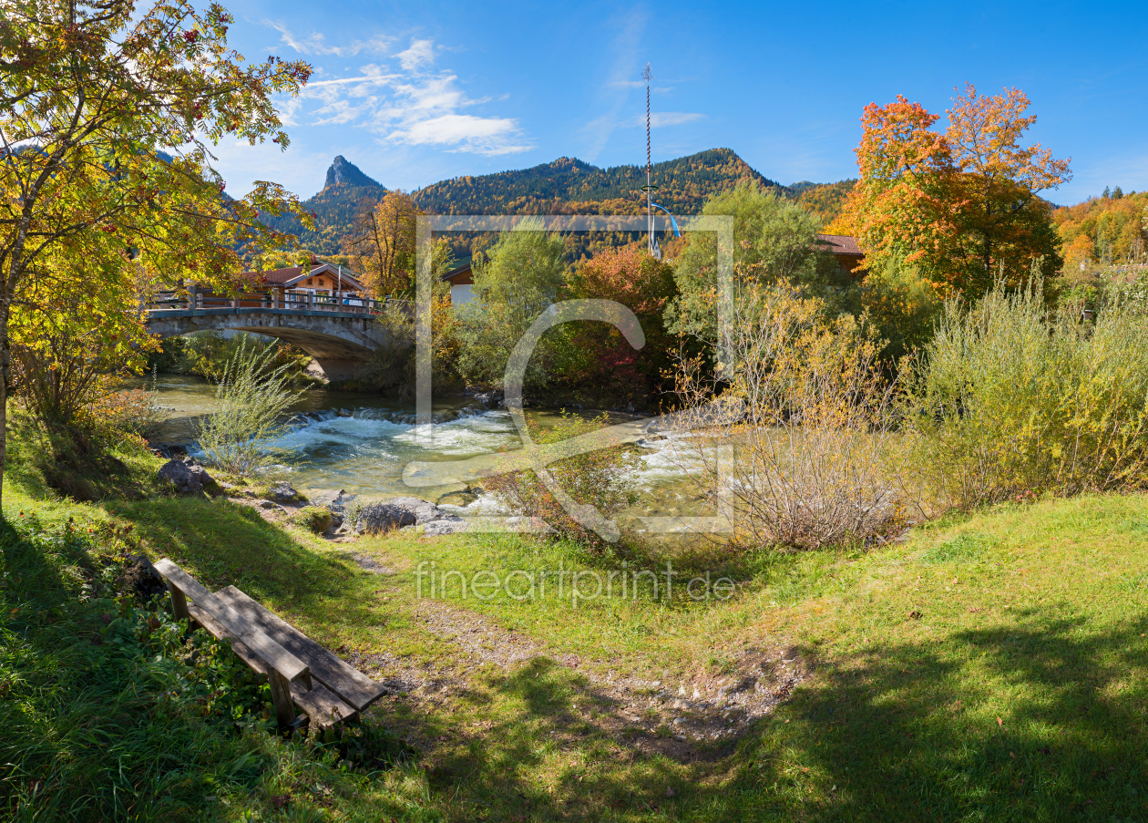 Bild-Nr.: 12939325 Herbst in Kreuth an der Weissach erstellt von SusaZoom