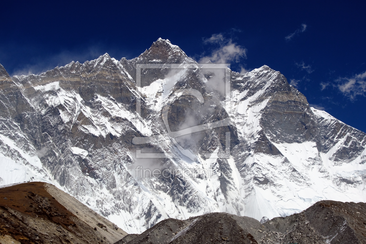 Bild-Nr.: 12939389 Lhotde 8516 m erstellt von Gerhard Albicker