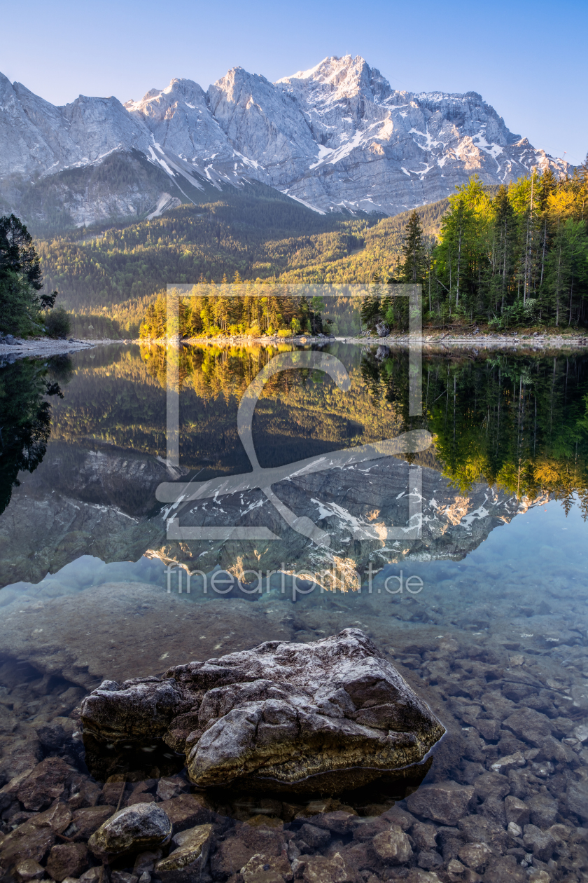 Bild-Nr.: 12939512 Morgens am Eibsee in Bayern erstellt von Achim Thomae