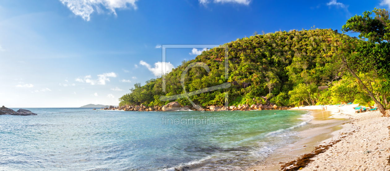 Bild-Nr.: 12941222 Strand auf Praslin erstellt von DirkR