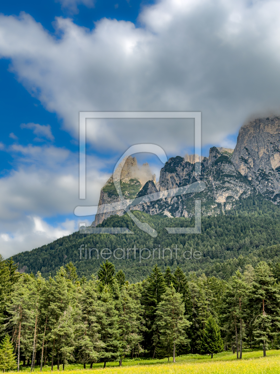 Bild-Nr.: 12943080 Schlern in den Dolomiten erstellt von DirkR