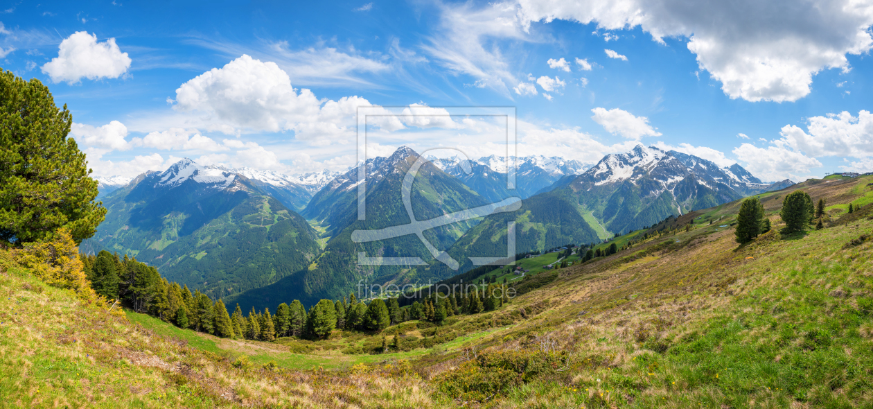 Bild-Nr.: 12943757 Alpenpanorama am Penken im Zillertal erstellt von SusaZoom